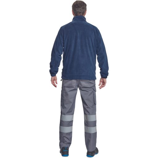 BHADRA fleece pulóver navy XL
