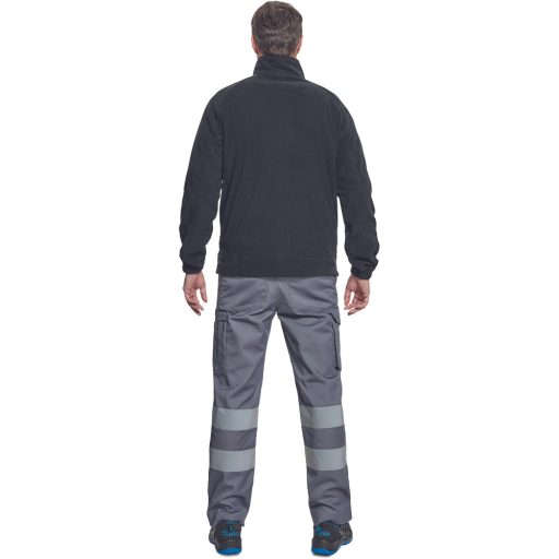 BHADRA fleece pulóver fekete S