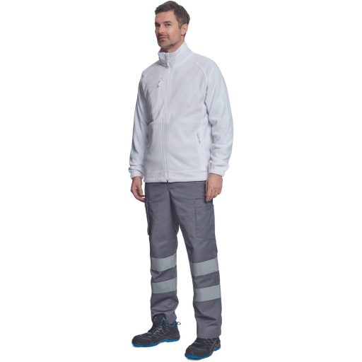 BHADRA fleece pulóver fehér 3XL