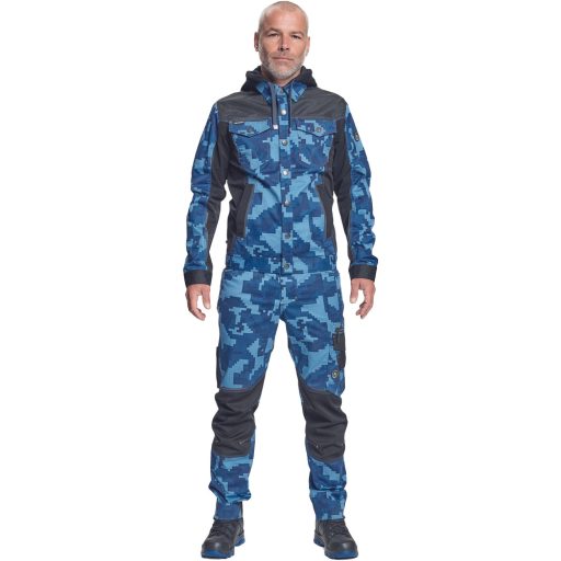 NEURUM CAMOU kapucnis dzseki navy 64