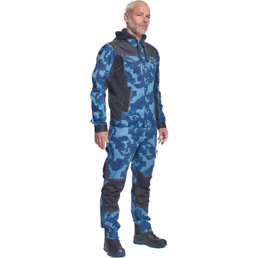 NEURUM CAMOU kapucnis dzseki navy 64