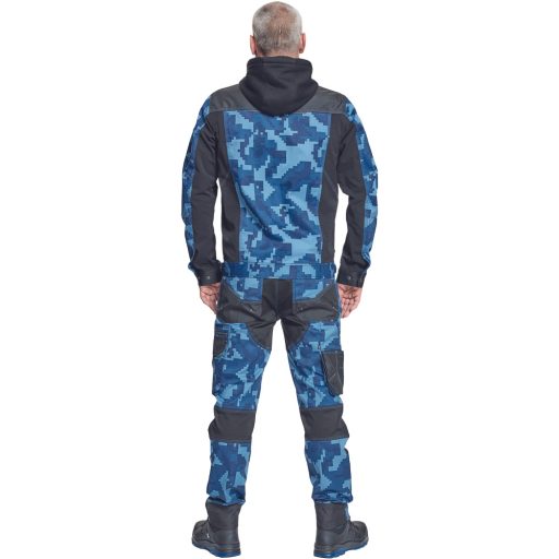 NEURUM CAMOU kapucnis dzseki navy 64