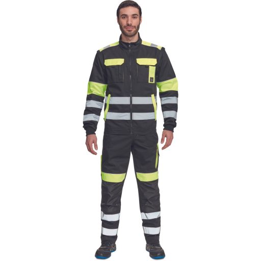 MAX VIVO RFLX dzseki fekete/sárga 52