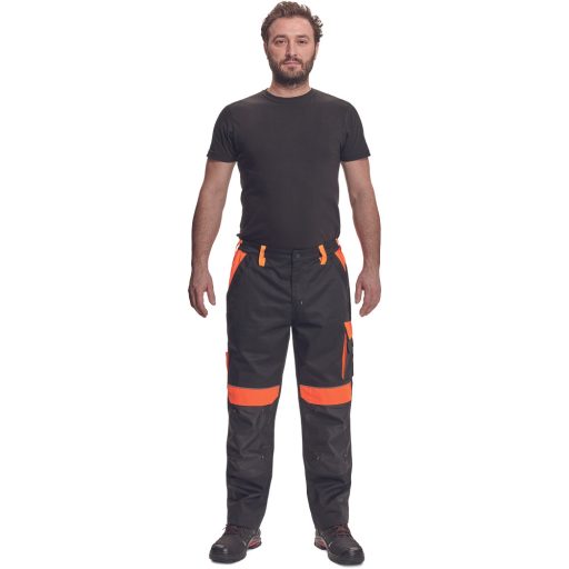MAX VIVO nadrág fekete/narancssárga 60