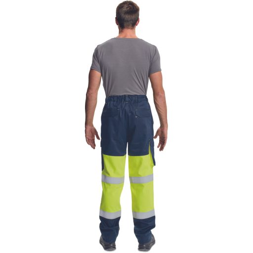 MULTINORM TAP PM HV nadrág sárga/navy XS
