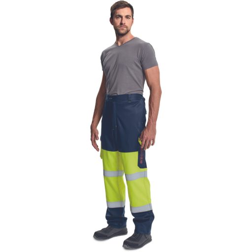 MULTINORM TAP PM HV nadrág sárga/navy S