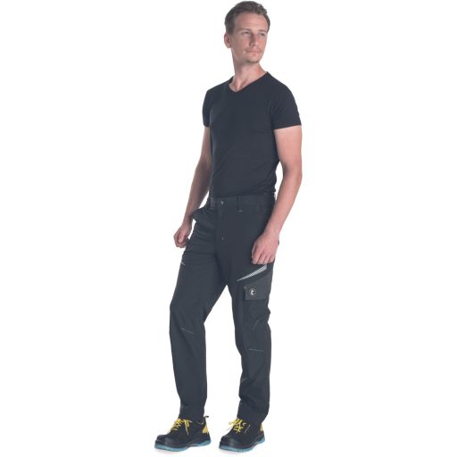 EMERTON S-STRETCH nadrá fekete/szürke 46