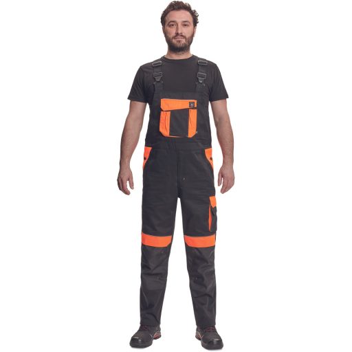 MAX VIVO mellesnadrág fekete/narancs 62