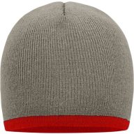 Daiber | MB 7584 Kötött beanie kontrasztcsíkkal