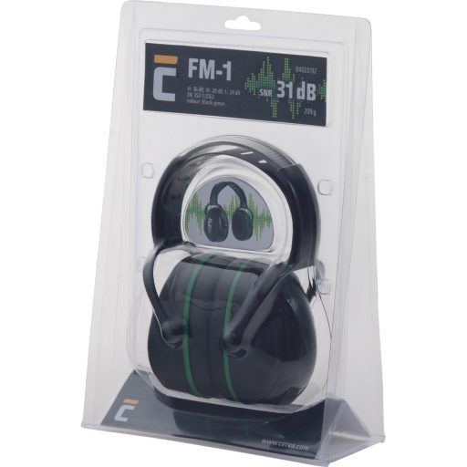 FM-1 fültok fekete