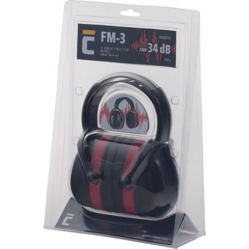 FM-3 fültok fekete