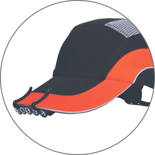 JSP HARDCAP A1+ 7cm sapka narancs