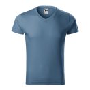 Malfini 146 Slim Fit V-neck póló