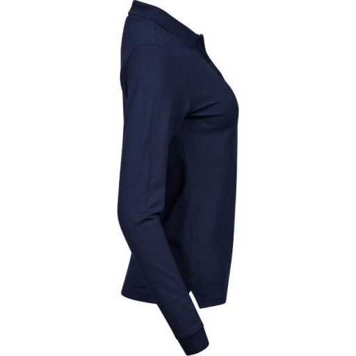 Tee Jays | TJ 146 Női hosszú ujjú luxus stretch piqué galléros póló