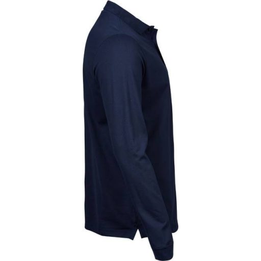 Tee Jays | TJ 1406 Férfi hosszú ujjú luxus stretch piqué galléros póló