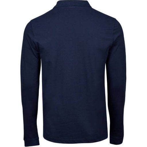 Tee Jays | TJ 1406 Férfi hosszú ujjú luxus stretch piqué galléros póló