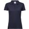 Tee Jays | TJ 1409 Női V-nyakú luxus stretch piqué galléros póló