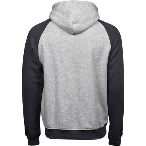 Tee Jays | TJ 5432 Kétszínű férfi kapucnis pulóver