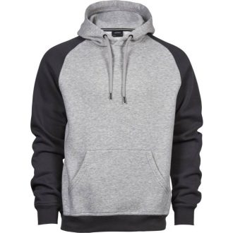 Tee Jays | TJ 5432 Kétszínű férfi kapucnis pulóver