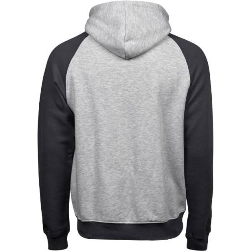 Tee Jays | TJ 5432 Kétszínű férfi kapucnis pulóver