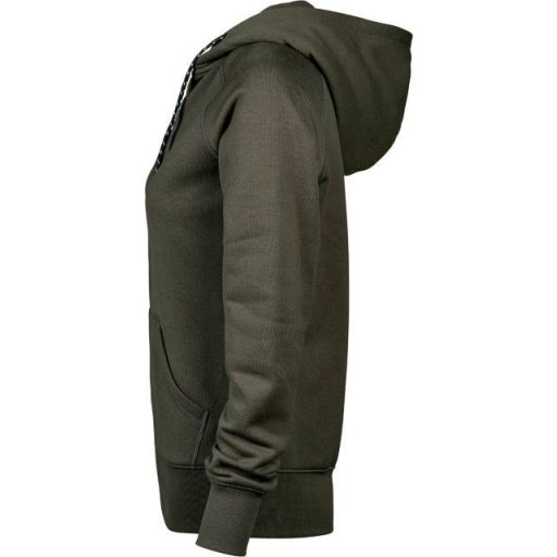 Tee Jays | TJ 5436 Női cipzáras kapucnis pulóver
