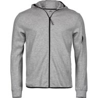   Tee Jays | TJ 5706 „Athletic” cipzáras kapucnis pulóver