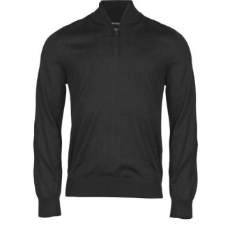 Tee Jays | TJ 6010 Férfi 1/4 cipzáras kötött pulóver