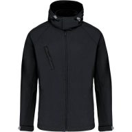 Kariban | K 413 Férfi 3 rétegű kapucnis softshell dzseki