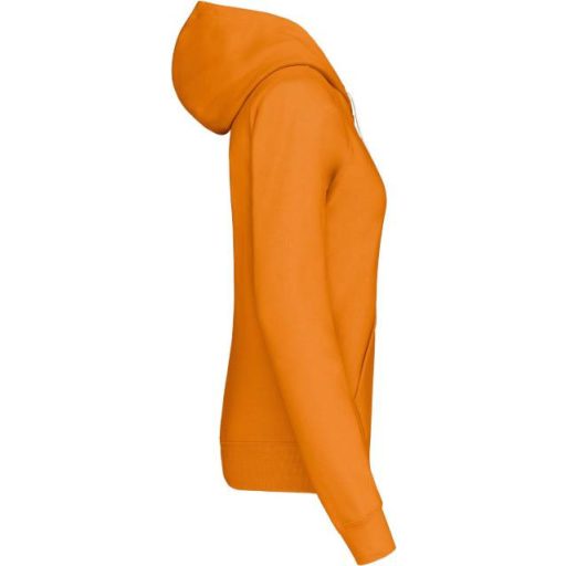 Kariban | K 465 Női kontrasztos kapucnis pulóver