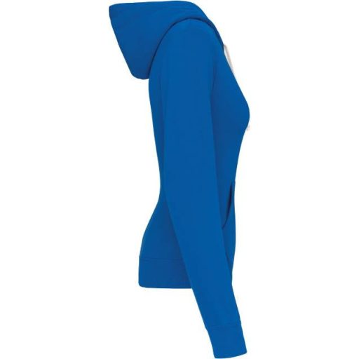 Kariban | K 465 Női kontrasztos kapucnis pulóver
