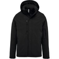 Kariban | K 650 Férfi 3 rétegű softshell parka kapucnival