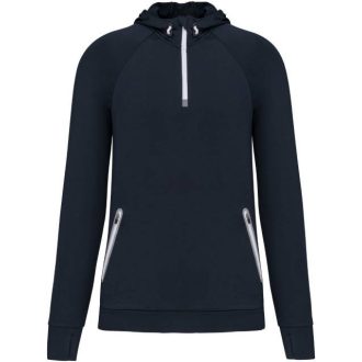 Kariban ProAct | PA 360 Kapucnis sport pulóver 1/4 zip