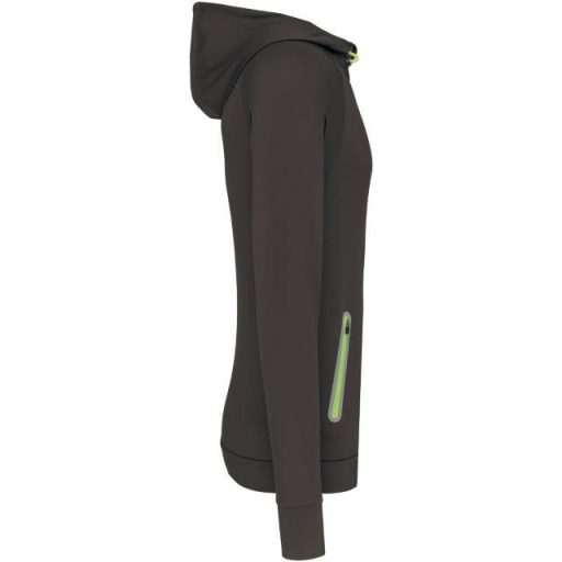 Kariban ProAct | PA 360 Kapucnis sport pulóver 1/4 zip