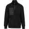 Kariban WK | WK 905 Munkaruhás 1/4 zip polár dzseki