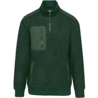 Kariban WK | WK 905 Munkaruhás 1/4 zip polár dzseki