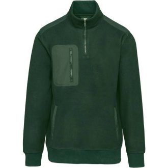 Kariban WK | WK 905 Munkaruhás 1/4 zip polár dzseki