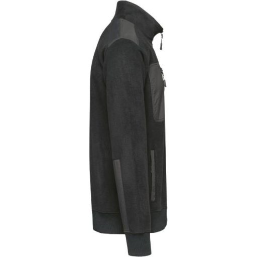Kariban WK | WK 905 Munkaruhás 1/4 zip polár dzseki