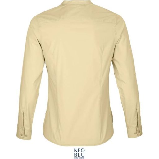NEOBLU | Bart Women Hosszú ujjú Mao galléros poplin blúz