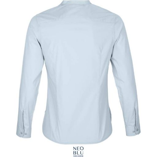 NEOBLU | Bart Women Hosszú ujjú Mao galléros poplin blúz