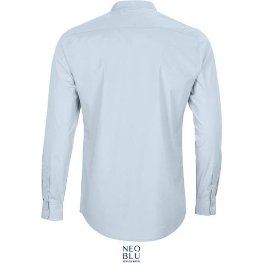 NEOBLU | Bart Men Hosszú ujjú Mao galléros poplin ing