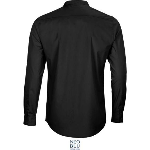 NEOBLU | Bart Men Hosszú ujjú Mao galléros poplin ing