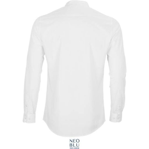 NEOBLU | Bart Men Hosszú ujjú Mao galléros poplin ing