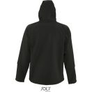 SOL'S | Replay Men Férfi kapucnis 3 rétegű softshell dzseki