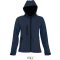 SOL'S | Replay Women Női kapucnis 3 rétegű softshell dzseki