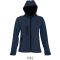 SOL'S | Replay Women Női kapucnis 3 rétegű softshell dzseki