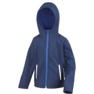 Result | R 224JY Gyerek 3 rétegű softshell kapucnis dzseki