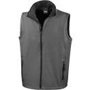 Result Recyled | R 232M Férfi 2 rétegű softshell mellény "Nyomtatható"