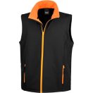 Result Recyled | R 232M Férfi 2 rétegű softshell mellény "Nyomtatható"