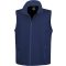 Result Recyled | R 232M Férfi 2 rétegű softshell mellény "Nyomtatható"