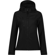   Regatta | TRA 702 Női 3 rétegű kapucnis softshell dzseki "Venturer"